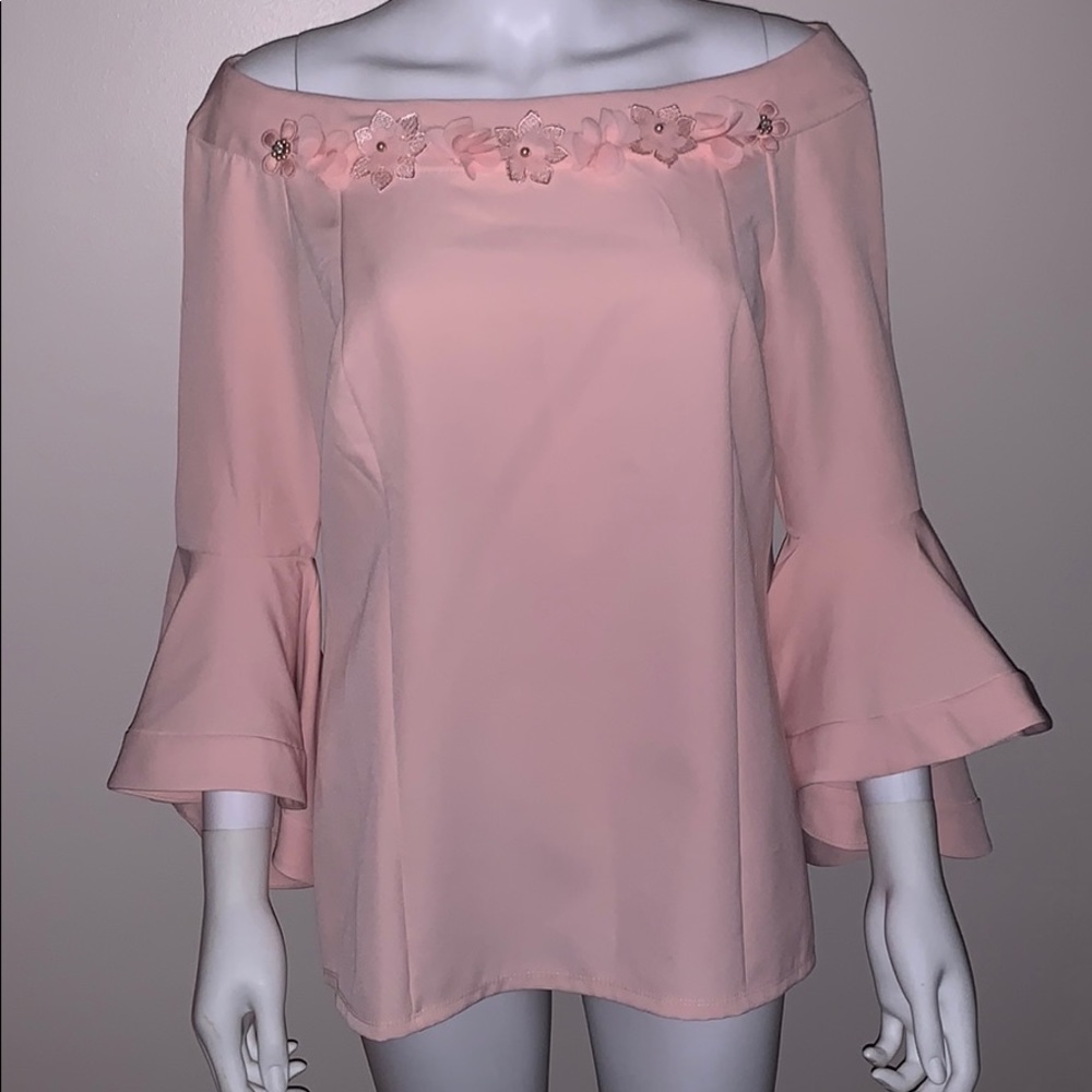 NEW PRELUDE WOMANS pink long sleeve SZ.L